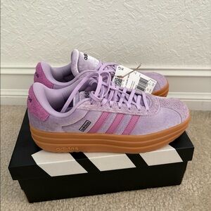 Adidas VL Court Bold 'Purple' Sneakers